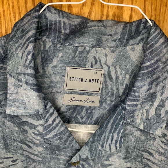 Warm weather European linen Men’s Medium StitchNote brand. - Picture 2 of 4